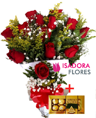 1654 Rosas Vermelha Doce