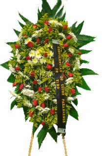 1699 Coroa de Flores Pêsames