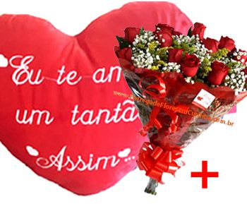 2289 Kit Coração Gigante + Buquê