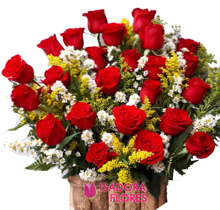 2343 Arranjo com Rosas