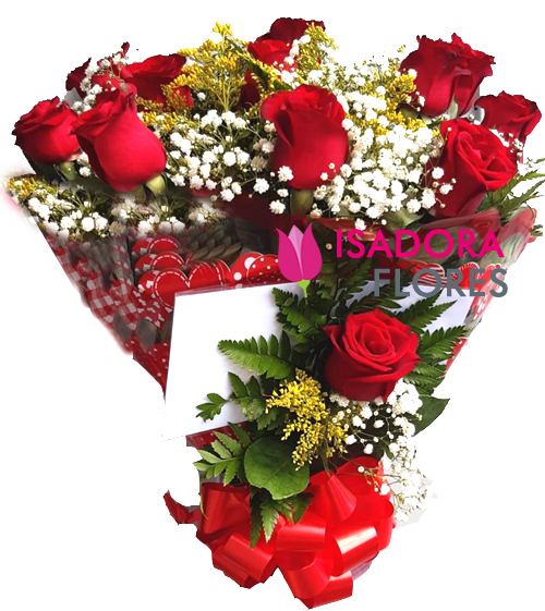 2736 Especial com Rosas vermelhas