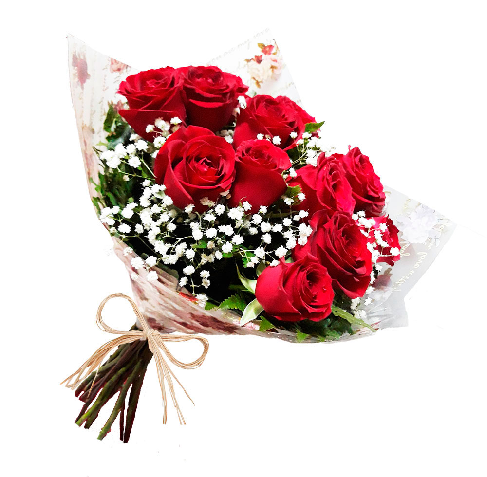 3954 Buquê Charm 12 rosas