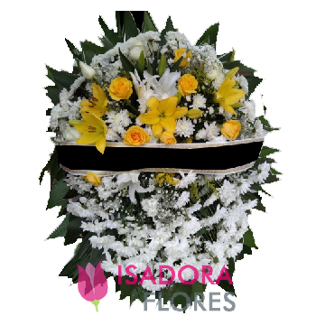 3957 Coroa de Flores do Campo e Rosas 