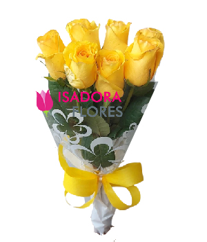 4855 Ramalhete com Rosas amarelas