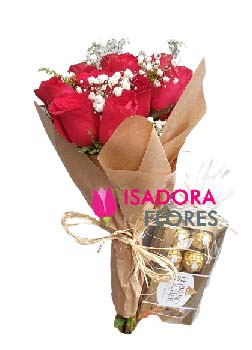 5021 Ramalhete Importadas com Ferrero Rocher