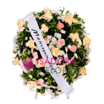 5133 Coroa de Flores Delicada 