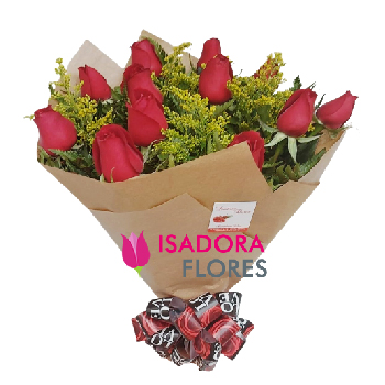 6158 Buquê red love