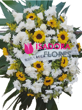 6163 Coroa de Flores com Girassóis
