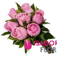 6659 Buquê de Rosas tradicional cor de rosa