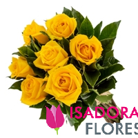 6660 Buquê tradicional de Rosas Amarelas