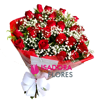 6954 Ramalhete especial com 25 Rosas