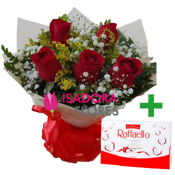 7001 Buquê com Raffaello